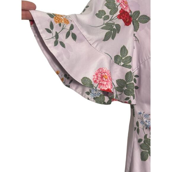 Keepsake the Label Pretty One Floral Mini Dress in Lilac Size M - Picture 8 of 13